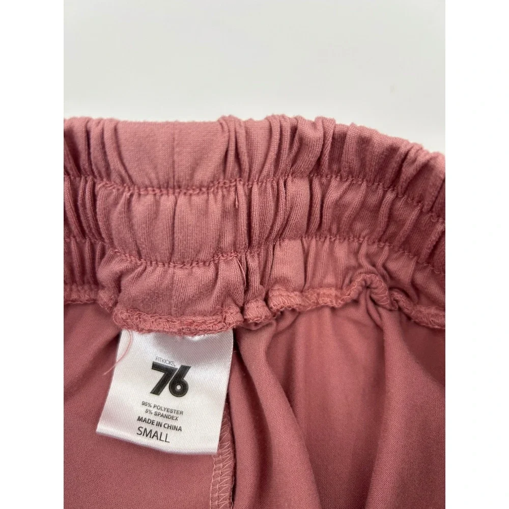 Fitkicks 76 Womens 2 Piece Lounge Set M Hoodie S Joggers Pink Side Stripe M S